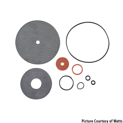 Watts 009M 1-1/4"" to 2"" Relief Valve Rubber Parts Kit