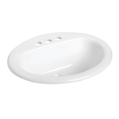 Mansfield Sink 4" Center 19 x 16