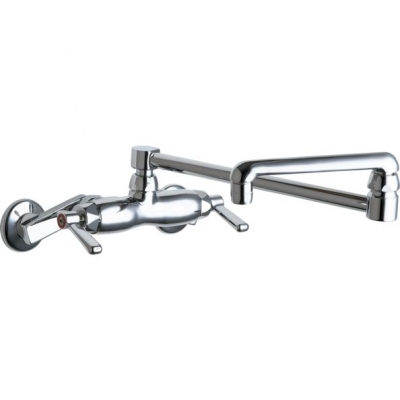 Chicago Faucet Sink Faucet w/ 18" Double Jointed Spout