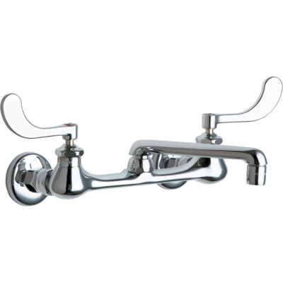 CF WM Faucet w/WB handles 6" S-spout