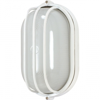 White Bulkhead Fixture