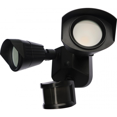 20W LED Sensor Security Light -Black