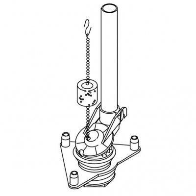 Kohler Revival  2" Flush Valve with Coast Flapper & Tank Gasket