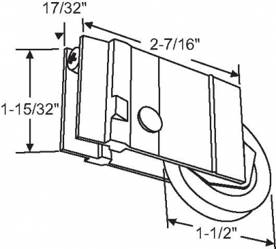 Sliding Glass Door Roller