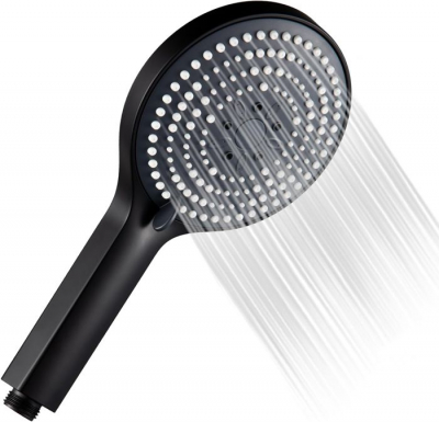 Hand Held Shower Head Matte Black