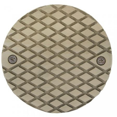 5" Nickel Bronze Round Cast Cleanout Cover