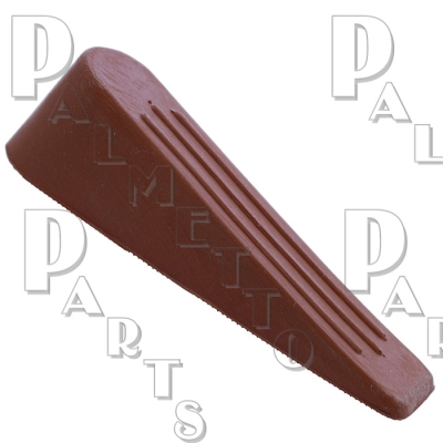 Wedge Door Stop -Brown Rubber