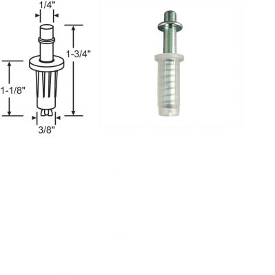 Bi-Fold Door Plunger Pin