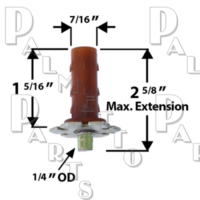 Bi-fold Bottom Guide w/ Adjustment Wheel