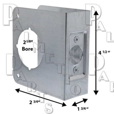 Door Reinforcer -Stainless Steel Finish