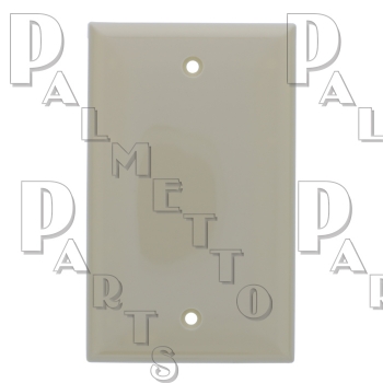 Jumbo Blank Wall Plate -Ivory