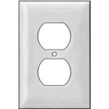 Duplex Receptacle Wall Plate Ivory