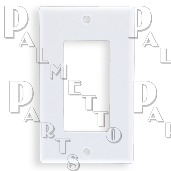 Deco Wall Plate White