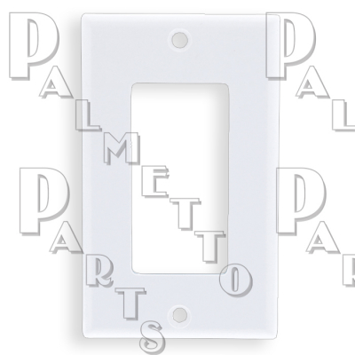 Deco Wall Plate White