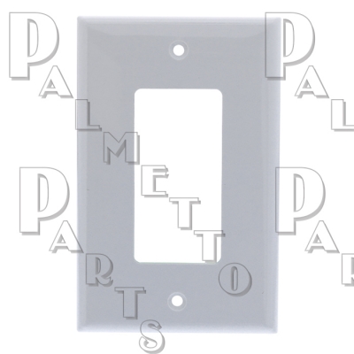 Midi Deco Wall Plate -White