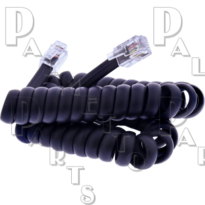 7' Black Phone Handset Cord