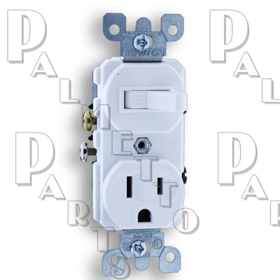 Switch/Receptacle White