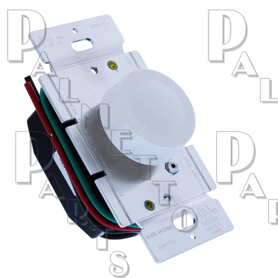 Rotary Only Dimmer Swit. White