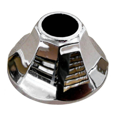 Universal Fluted Escutcheon<BR>1" Hole x 2-7/8" Base