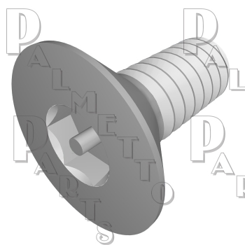 10-24 x 1/2&quot; Stainless Steel Machine Screw Hex Tamper Resistant