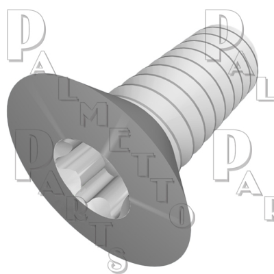 10-24 x 1/2" Stainless Steel Machine Screw Torx Flat Head