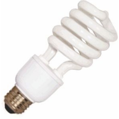 26W Mini-Spiral CFL 5000K Medium Base