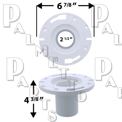 3" Inside Deep Closet Flange