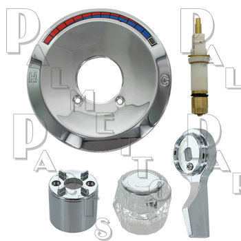 Mixet* New Style Tub &amp; Shower Rebuild Kit -Chrome