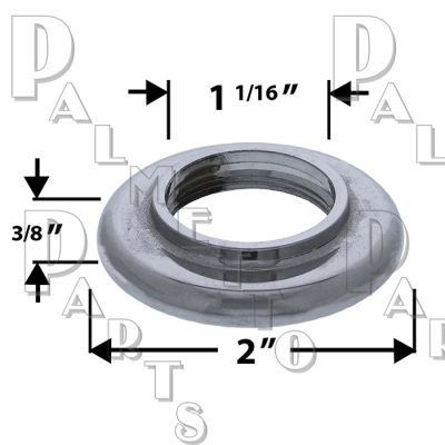 Delta* Widespread Lav Escutcheon