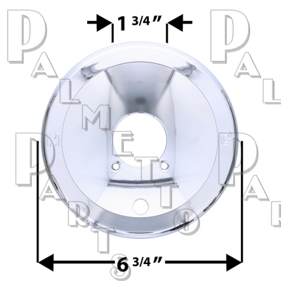 Delta* Escutcheon Flange with Diverter Hole