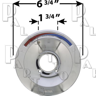 Round Scald Guard* Escutcheon Flange