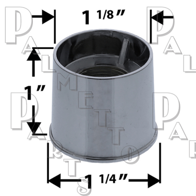 Universal Sleeve 1-1/4"OD x9/16 -20 Thread