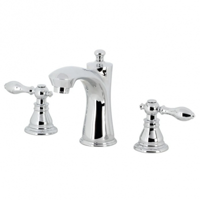 Widespread Lav Faucet Deco w/Pop-Up -Chrome