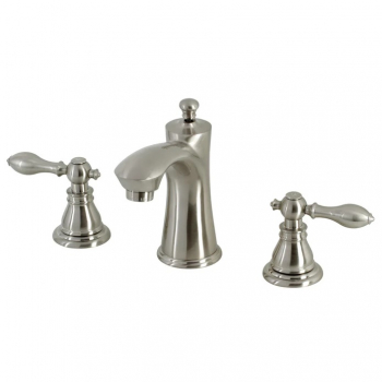 Widespread Lav Faucet Deco w/Pop-Up -BN