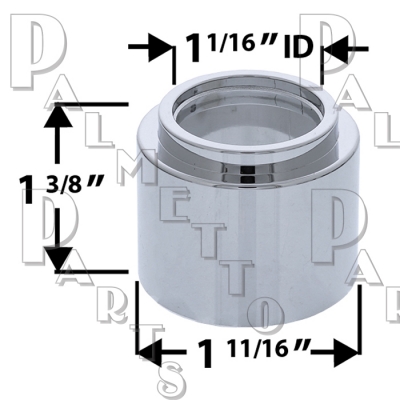 Dome cover w/lock nut SC-13/18