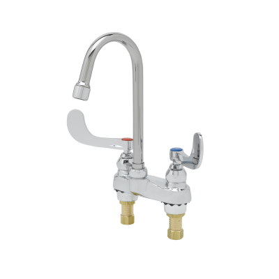 T&S 4 Medical Lavatory Faucet  with Gooseneck Spout