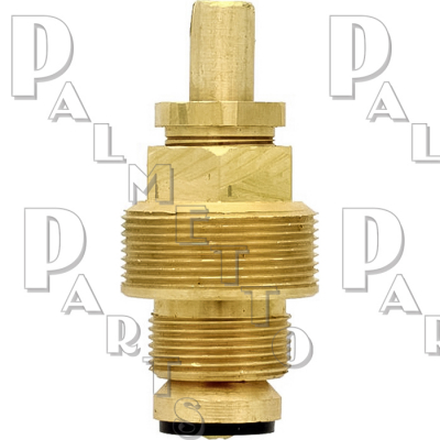 Central Brass Stop Stem 2-1/2""