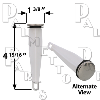 Long Pop-Up Stopper for Moen* -Chrome