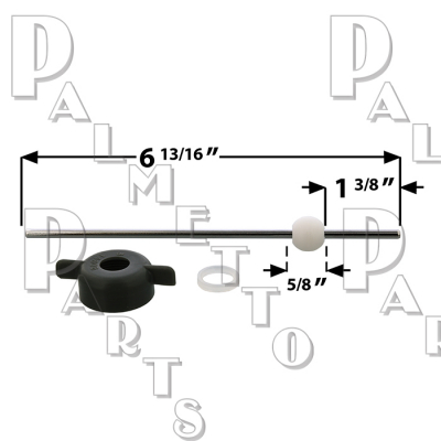 Pop-Up Ball Rod for Moen*