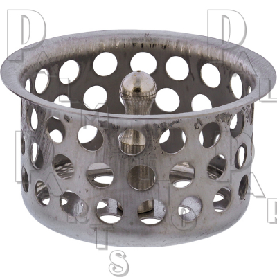 Basket Strainer for Sink -CP 1-7/8" OD x1-1/4" D