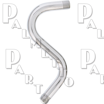 S Shaped Shower Arm -4&quot; Chrome