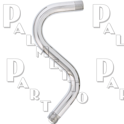 S Shaped Shower Arm -4" Chrome