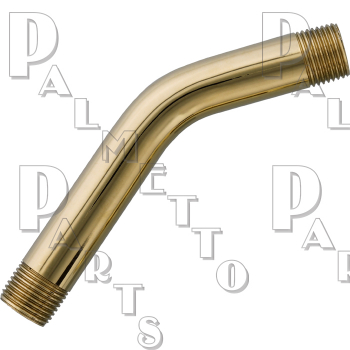 Shower Arm 6&quot; -Polished Brass