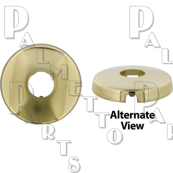 Shower Arm Flange -Polished Brass -Zamack