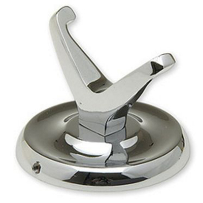 Traditional Double Robe Hook -Chrome Plated Brass