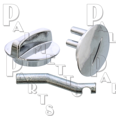 Steel Partitions Latch Knob Set