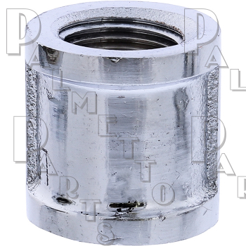 3/8&quot; IP Chrome Plated Brass Coupling