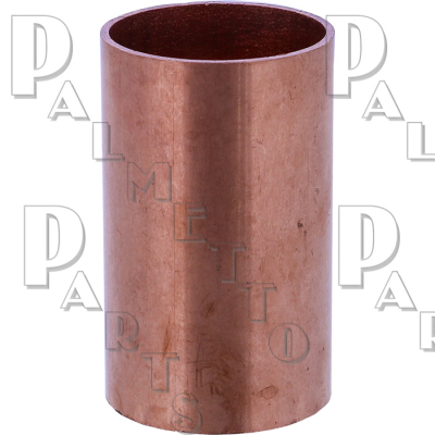 Coupling -No Dimple - 1in Copper