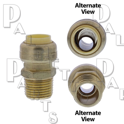 Male Adapters - 1/2" Sharkbite x 3/4" MIP