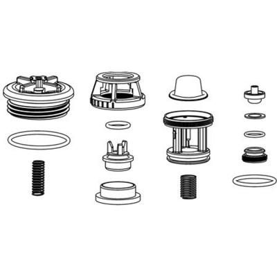 Wilkins Repair Kit - 460 Complete 3/8" - 1/2"